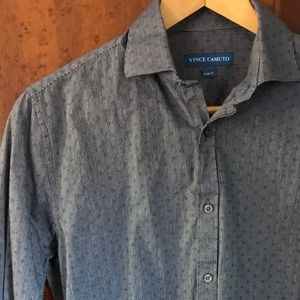 Vince Camuto Designer Dress Shirt- Medium